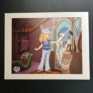 NEW Holly Hobbie & Friends 2006 Matted Art Print 9.5" x 12"